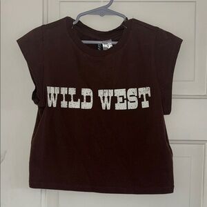 H&M Wild West Brown Kids T-Shirt